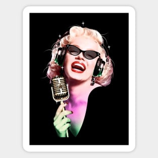 Dj Marilyn Sticker